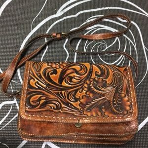Italian Leather Patricia Nash Handbag Purse